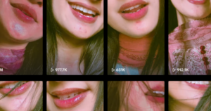 بغیر پورا چہرا دکھائے لاکھوں فالوئرز بنانے والی لڑکی